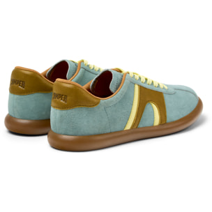 Sneakers - CAMPER Pelotas Soller - Verde - Pelle nabuk