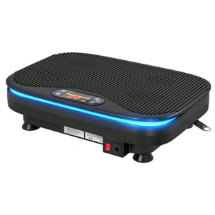 Plateforme vibrante LED Bluetooth 3 prog. 99 vitesses bandes de résistance télécommande