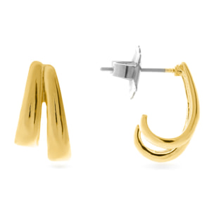 Pendientes Lux by Lux acabados Oro Amarillo de 18 Kts