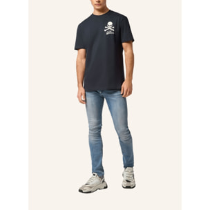 PHILIPP PLEIN T-Shirt Round Neck Ls SKULL