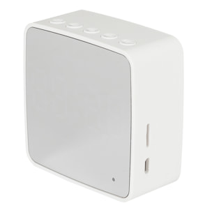REVEIL MIROIR ENCEINTE SANS FIL 3W