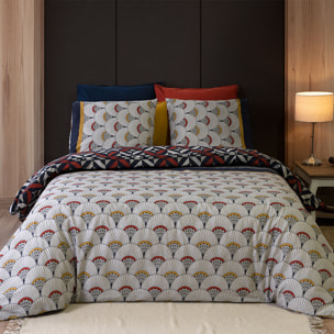Parure housse de couette 100% coton 57fils panka