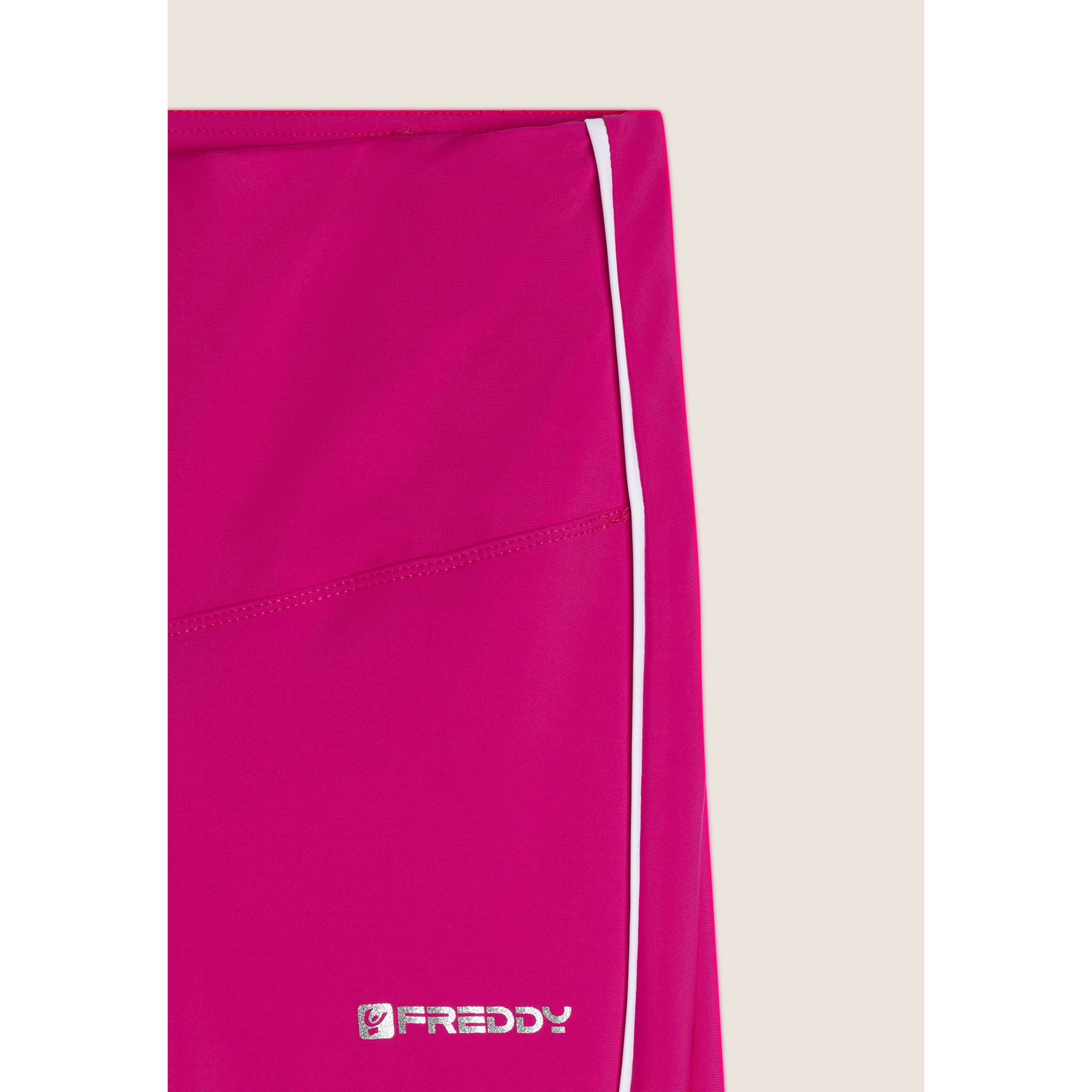 Leggings 7/8 Vita Alta con bordature a contrasto