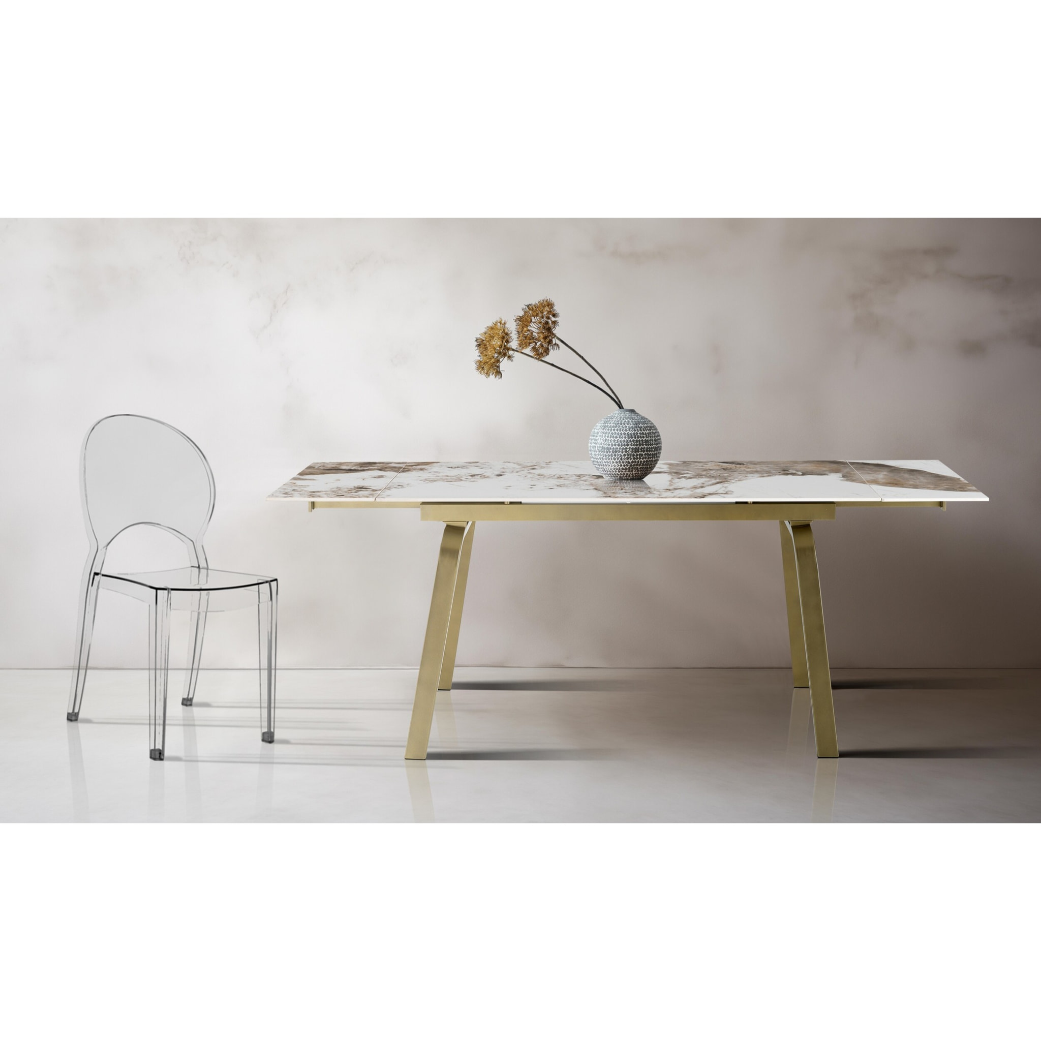 Tomasucci Table extensible TRUST ONICE GOLD