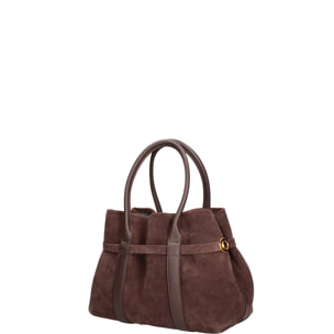 Borsa a mano da donna Made in Italy - Modello Lumina Lux - 100% pelle - 28.0 x 20.0 x 13.0 cm