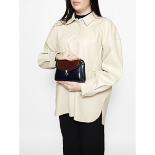 Borsa a tracolla Faye da donna In Vera pelle Made in Italy 18x13x5 cm