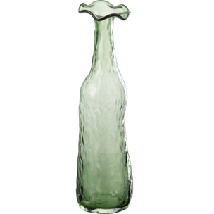 J-Line vase Eclosion - verre - vert - medium - 33 cm de hauteur