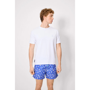 T-shirt a maniche corte Bianco