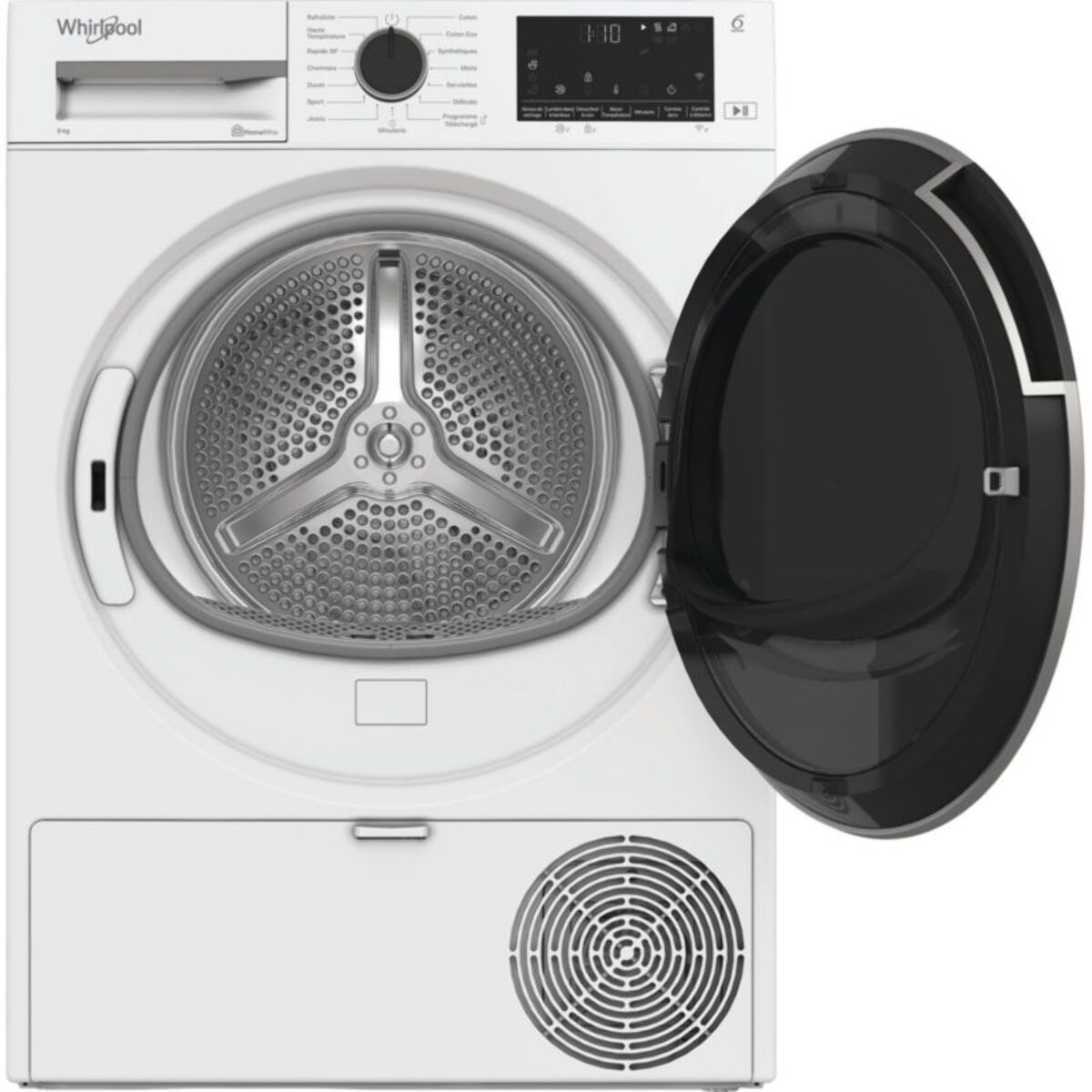 Sèche linge pompe à chaleur WHIRLPOOL CWD93MWBSFRX
