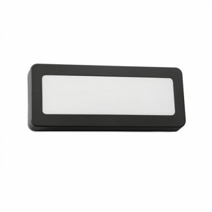 FORLIGHT Aplique Ip65 Grove Diffuser Rectangular Led 3W 4000K Negro