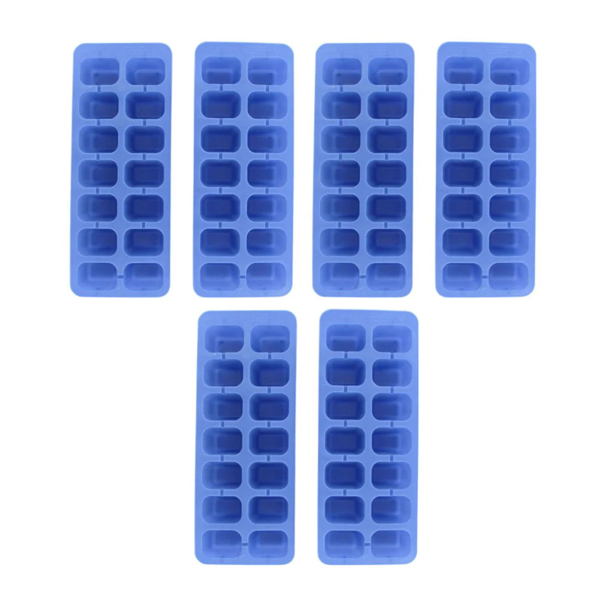 Lot de 6 Bacs à glaçons 14 glaçons Fackelmann Bar Concept