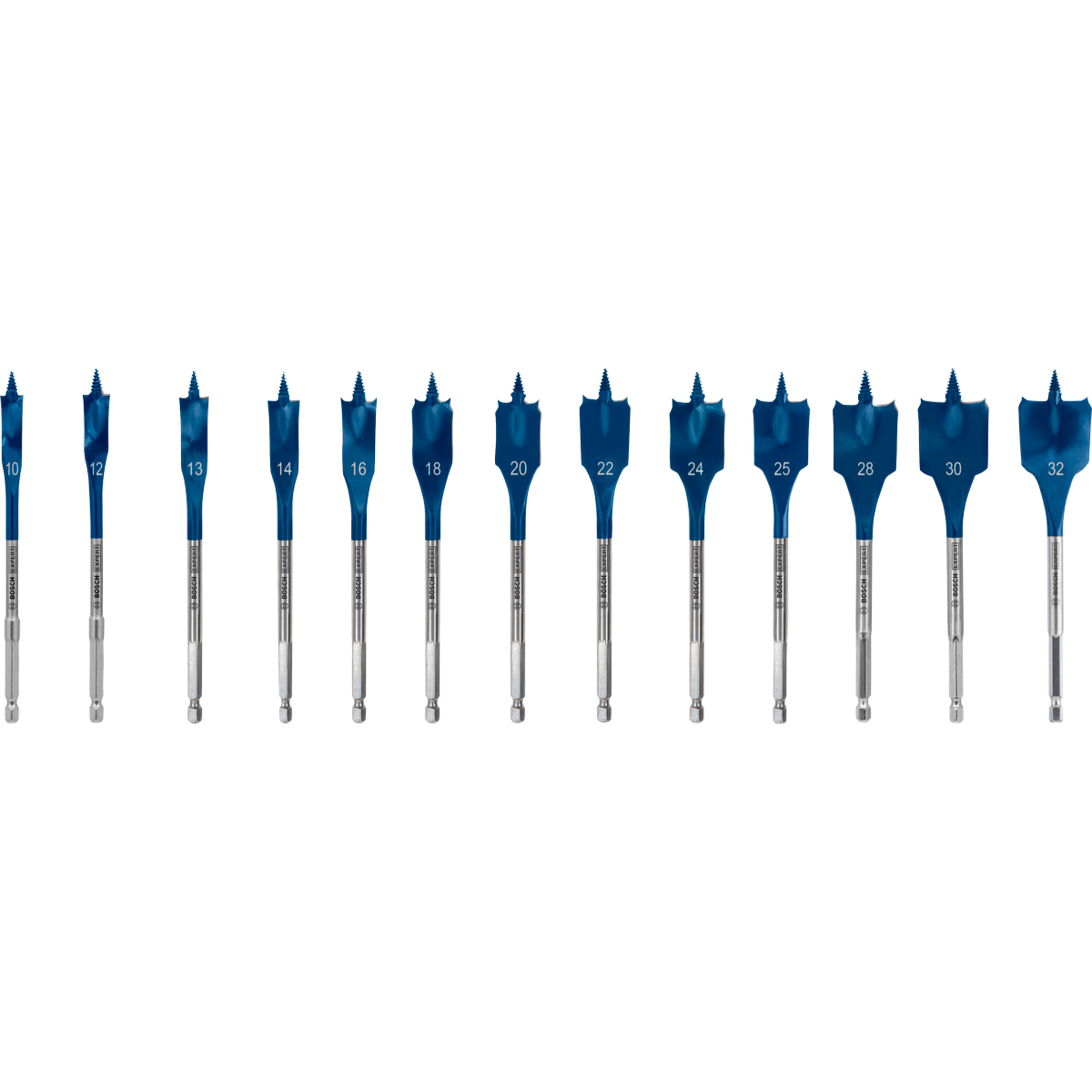 Coffret de 13 mèches plates EXPERT Self Cut Speed - BOSCH - 2608902112