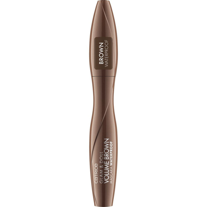 Glam & Doll - Mascara Waterproof Brun 10 ml