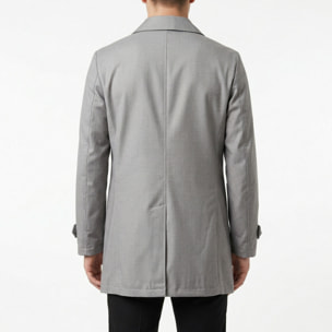 Trench collo camicia