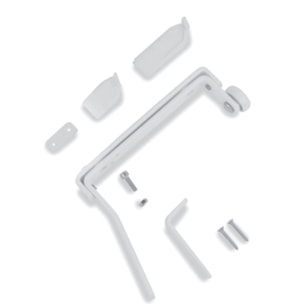 Sélecteur de fermeture 8545 FAPIM - blanc ral9010 - 8545-32