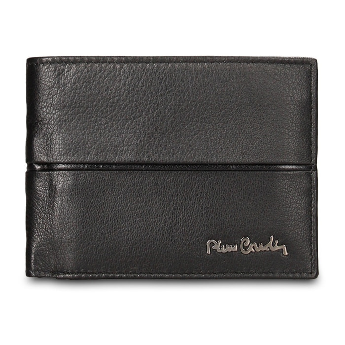 Portafoglio uomo in vera pelle - Modello Araldo Elite - 12.0 x 9.0 x 2.0 cm