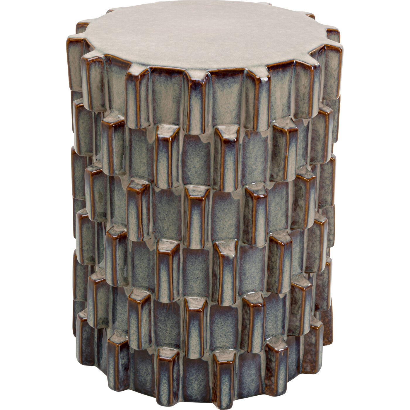 Table d'appoint Arrivato Sting 35cm bleue Kare Design