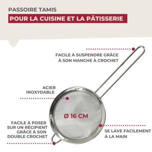 Passoire Chinois en inox Fackelmann