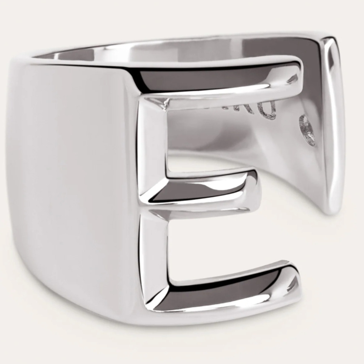 Anillo Personalizado Letter Signet