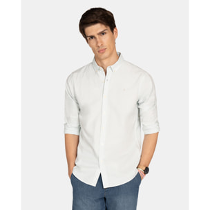 CAMISA MONACO STRIPED OXFORD
