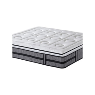 Matelas à ressorts ensachés 180 x 200 cm mi-ferme - PREMIUM