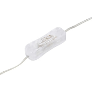 Tube néon mural led "Good vibes" rose L 40,5cm