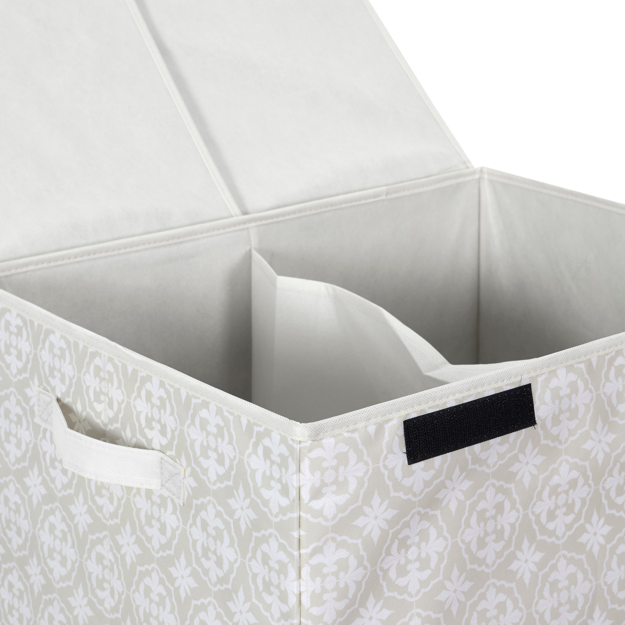 Panier A Linge Double 50x41x57cm