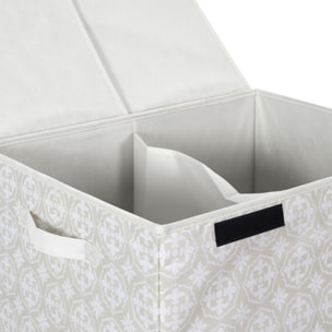 Panier A Linge Double 50x41x57cm