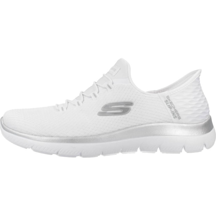 Sneakers De  Mujer Slip-ins  Summits - Diamond Dream Blanco