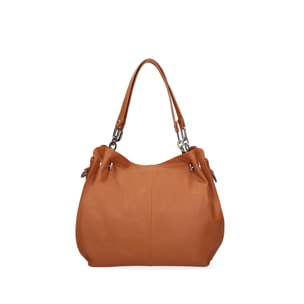 Borsa a mano da donna Made in Italy - Modello Ereba - 100% pelle - 38.0 x 30.0 x 12.0 cm