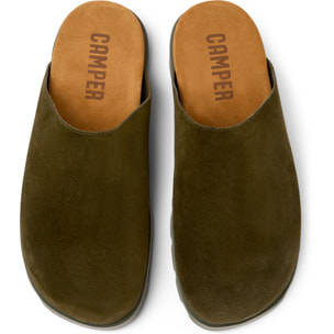 Sandalias - CAMPER Brutus Sandal - Verde - Piel de ante
