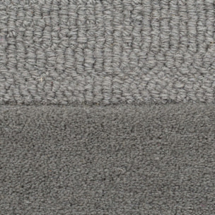 Tapis en laine rond GIGI Gris