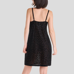 Camisón corto Negro