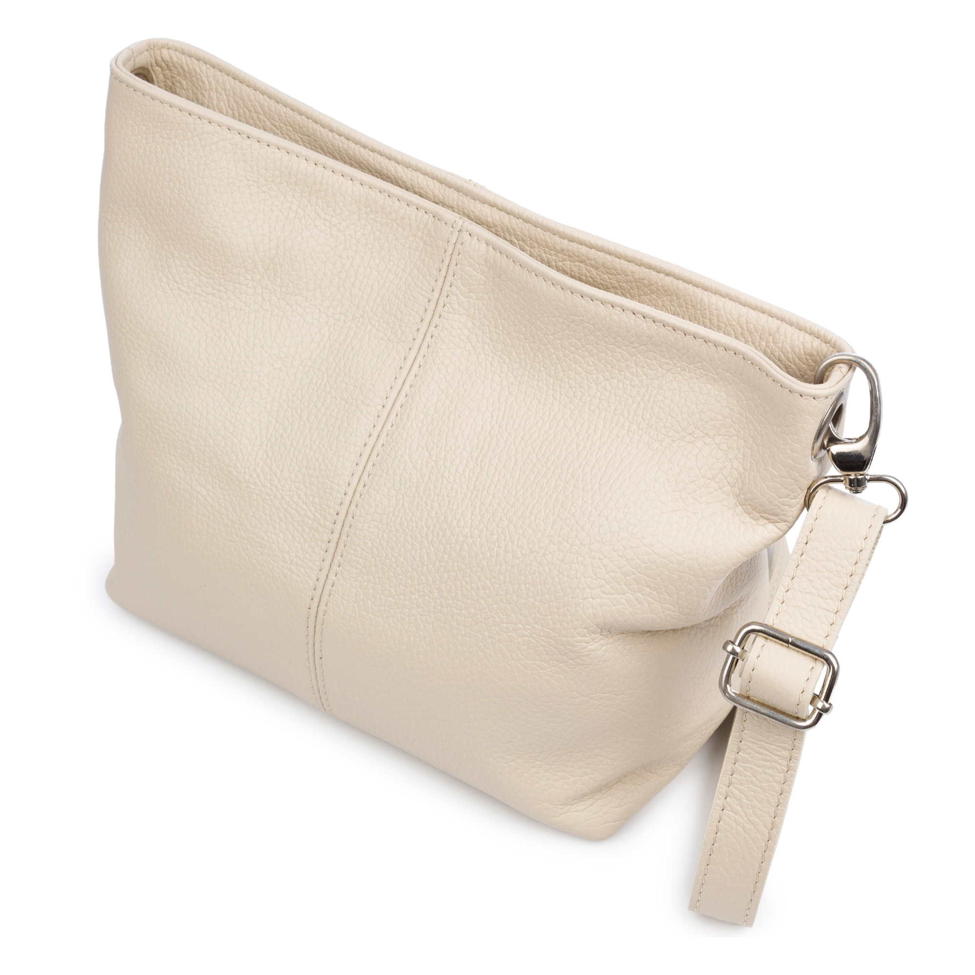 Battifollo Borsa a spalla Donna. Pelle autentica Dollaro.