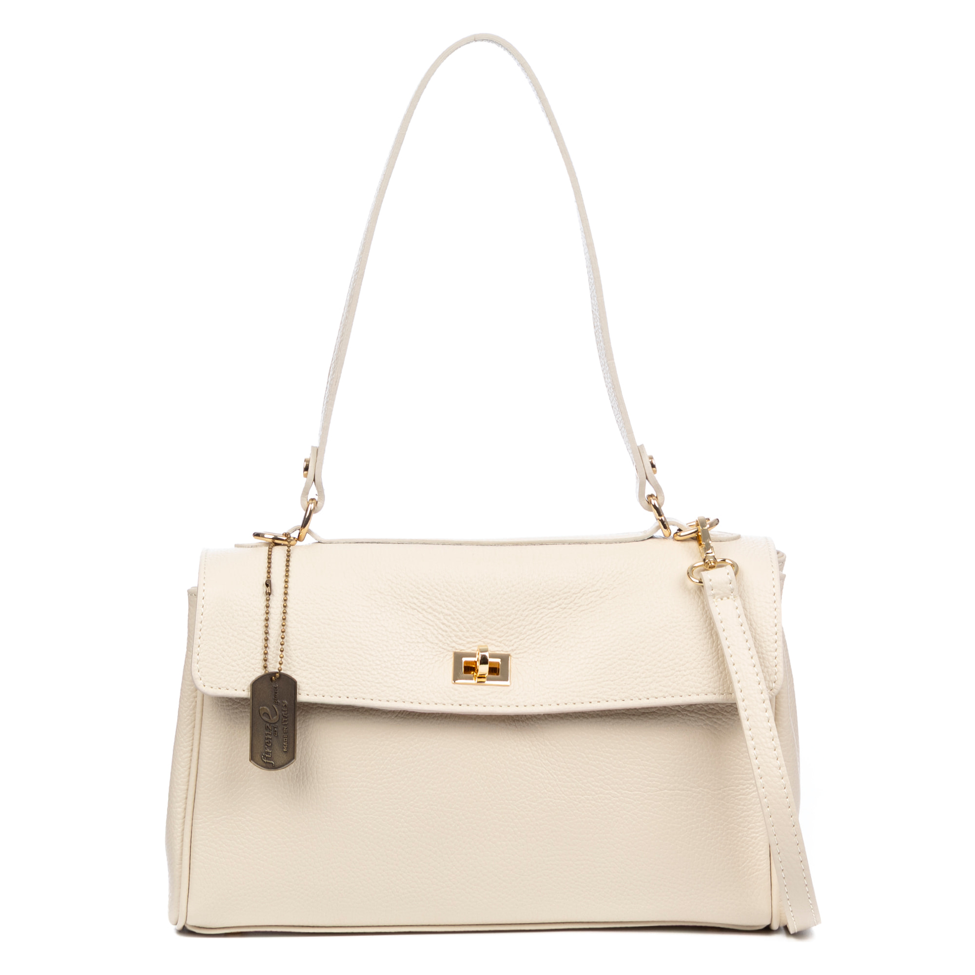 Azeglio bolso bandolera mujer. Piel auténtica Dollaro.