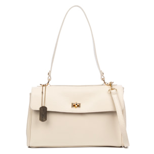 Azeglio bolso bandolera mujer. Piel auténtica Dollaro.