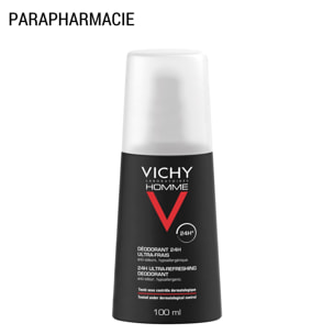 Homme - Déodorant Spray Ultra-Frais 24h 100 ml