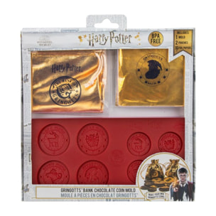 Harry Potter Cinereplicas Gringotts Chocolate Coin Mold Set Stampo