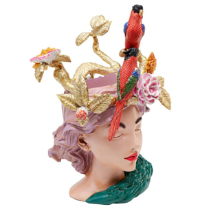 Vase femme exotique 35cm Kare Design