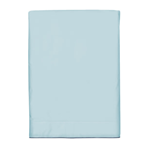 Drap plat en satin de coton lavé, RÊVE SATINÉ