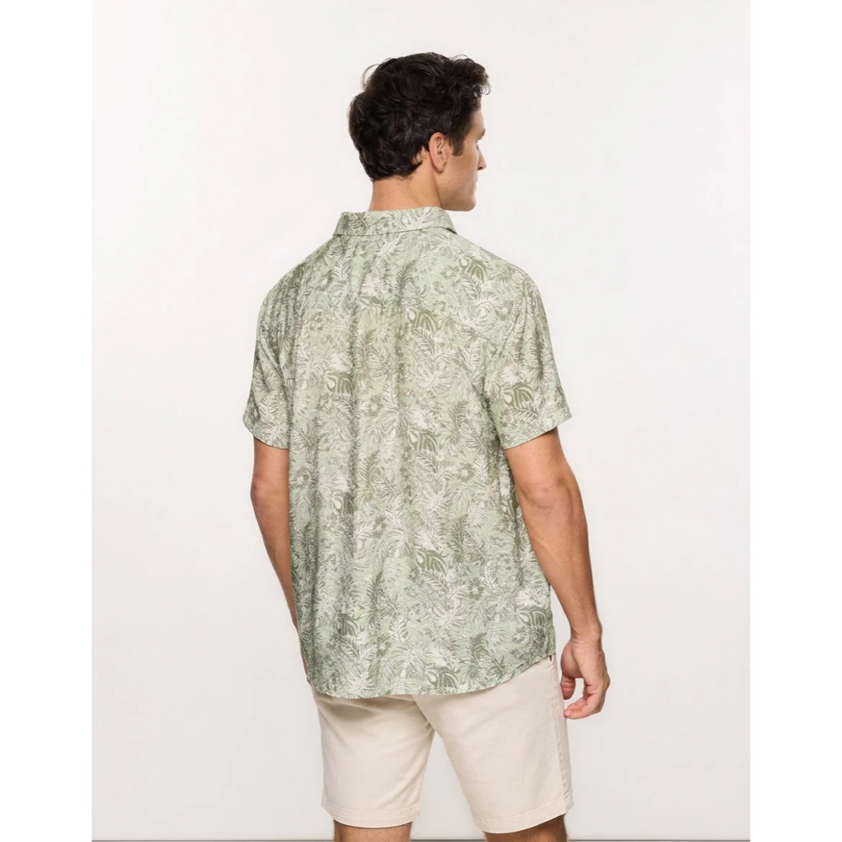 Camisa Manga Corta Verde - Westor