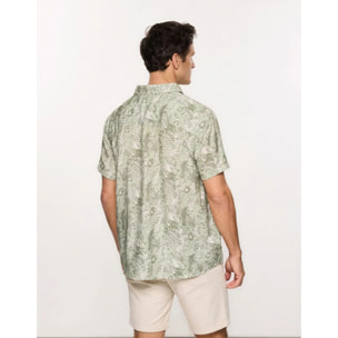 Camisa Manga Corta Verde - Westor