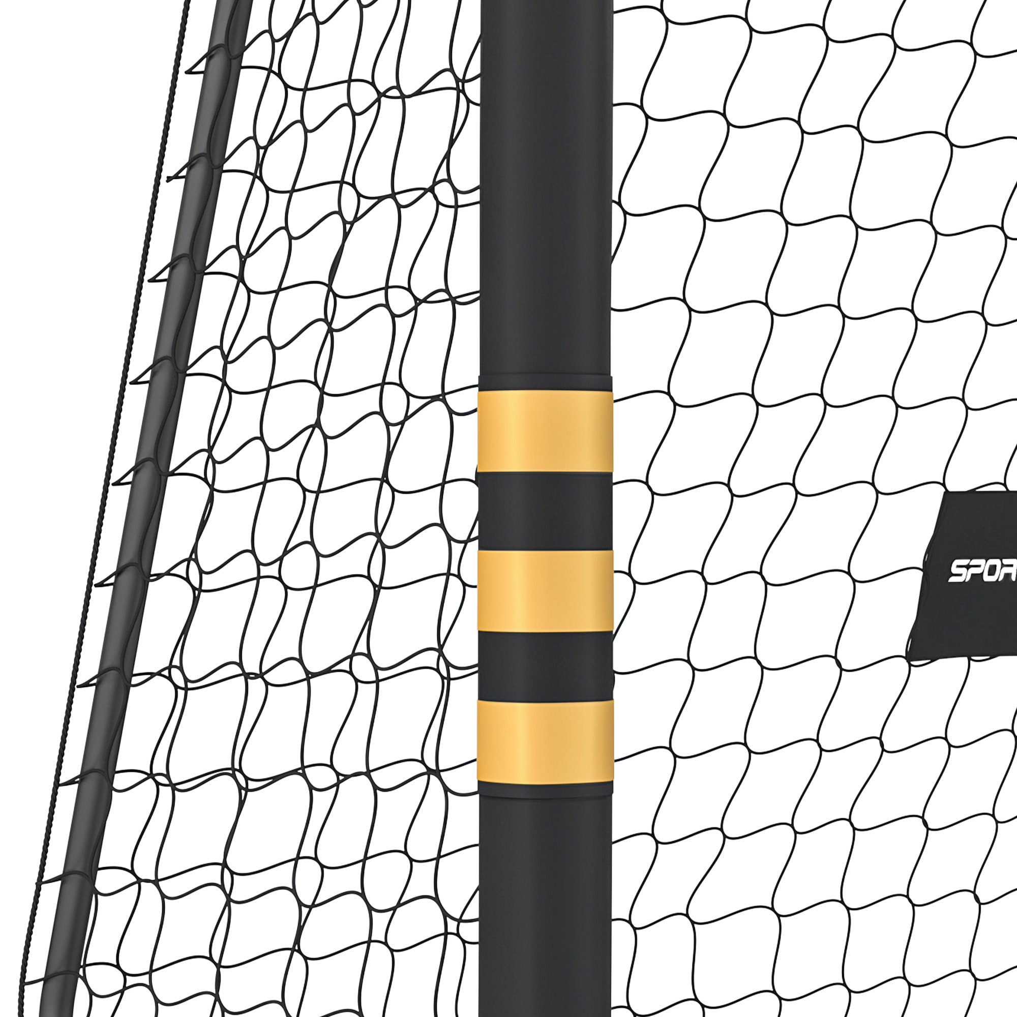 But de football - cage de foot - but futsal dim. 2,4L x 1,6H m - châssis métal moussé