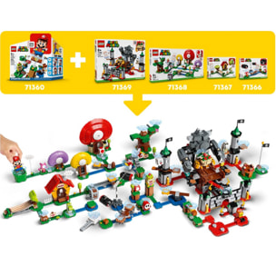 LEGO SUPER MARIO 71365 - SCIVOLO DELLA PIANTA PIRANHA PACK ESPANSIONE