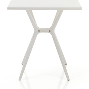 ORESTELUCHETTA tavolo leggero da esterno MINOT WHITE