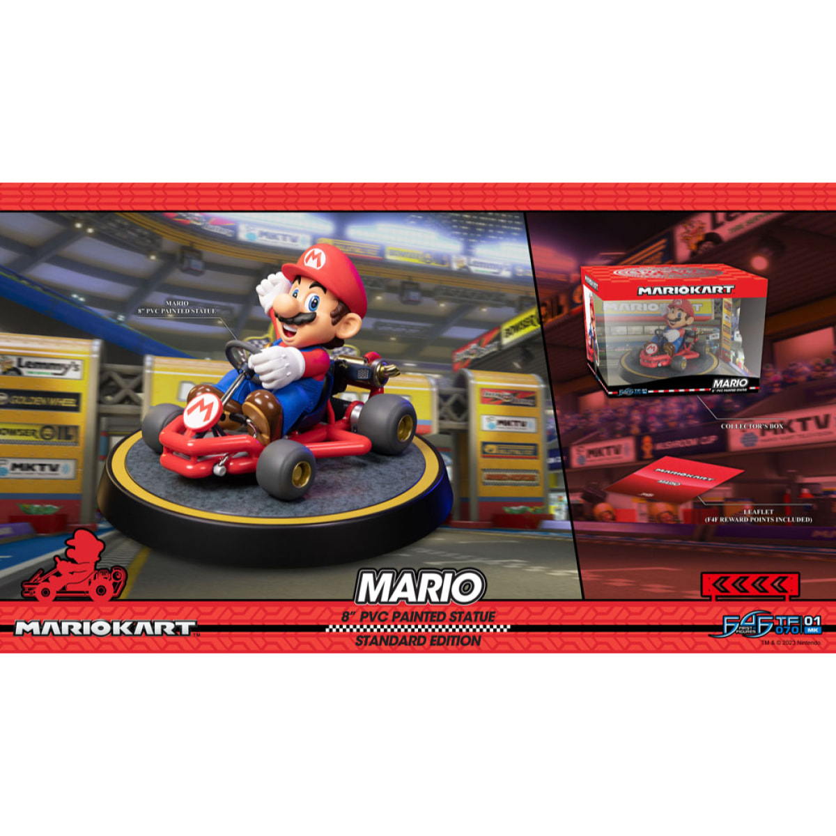 Mario Kart Pvc Statua Mario Standard Edition 19 Cm First 4 Figures