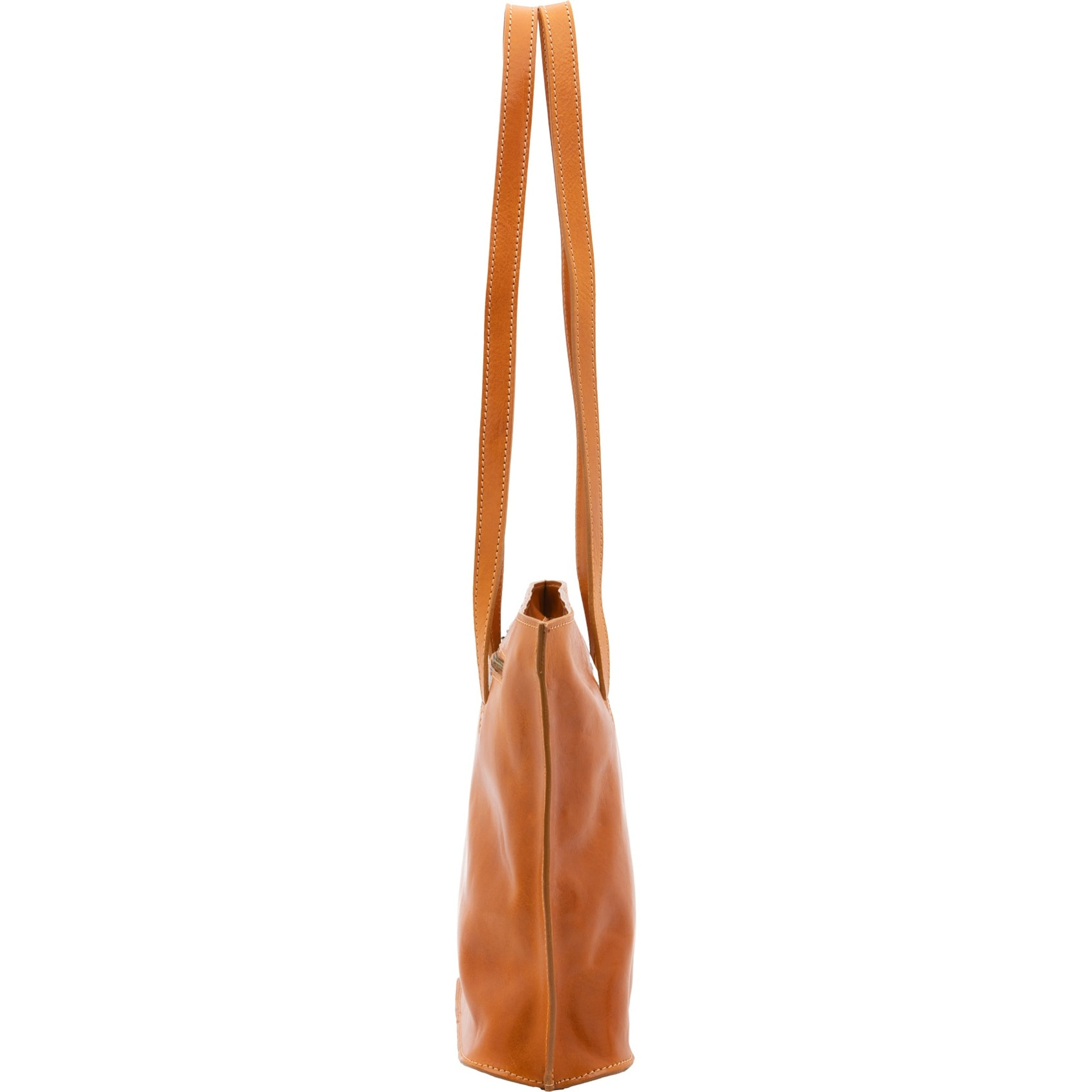Borsa a spalla da donna - Modello False - 100% pelle - 27.0 x 38.5 x 10.0 cm
