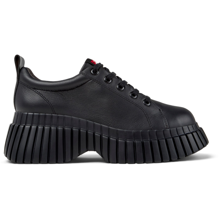 Zapatos de cordones - CAMPER Pix BCN - Negro - Cuero liso