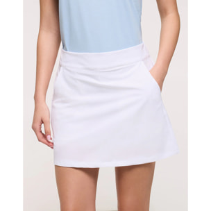 Falda Mini Deportiva Blanco - Fabort