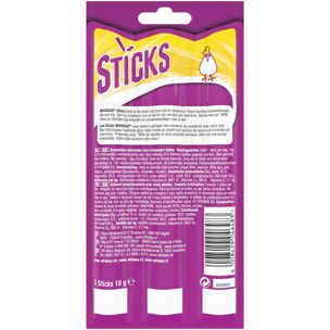 WHISKAS Friandises au poulet pour chat 84 sticks (28x3)